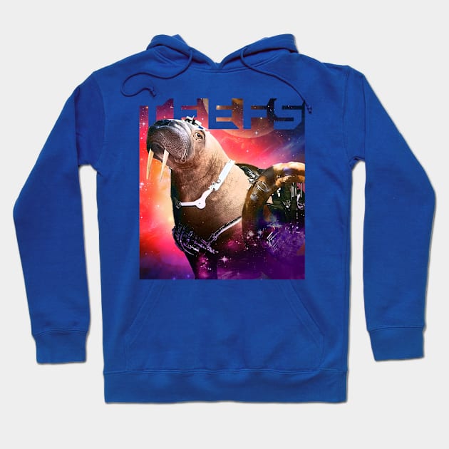 Galaxy Teefs Hoodie by valdezign